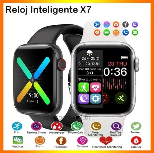 RELOJ PULSO INTELIGENTE SMART WATCH X7